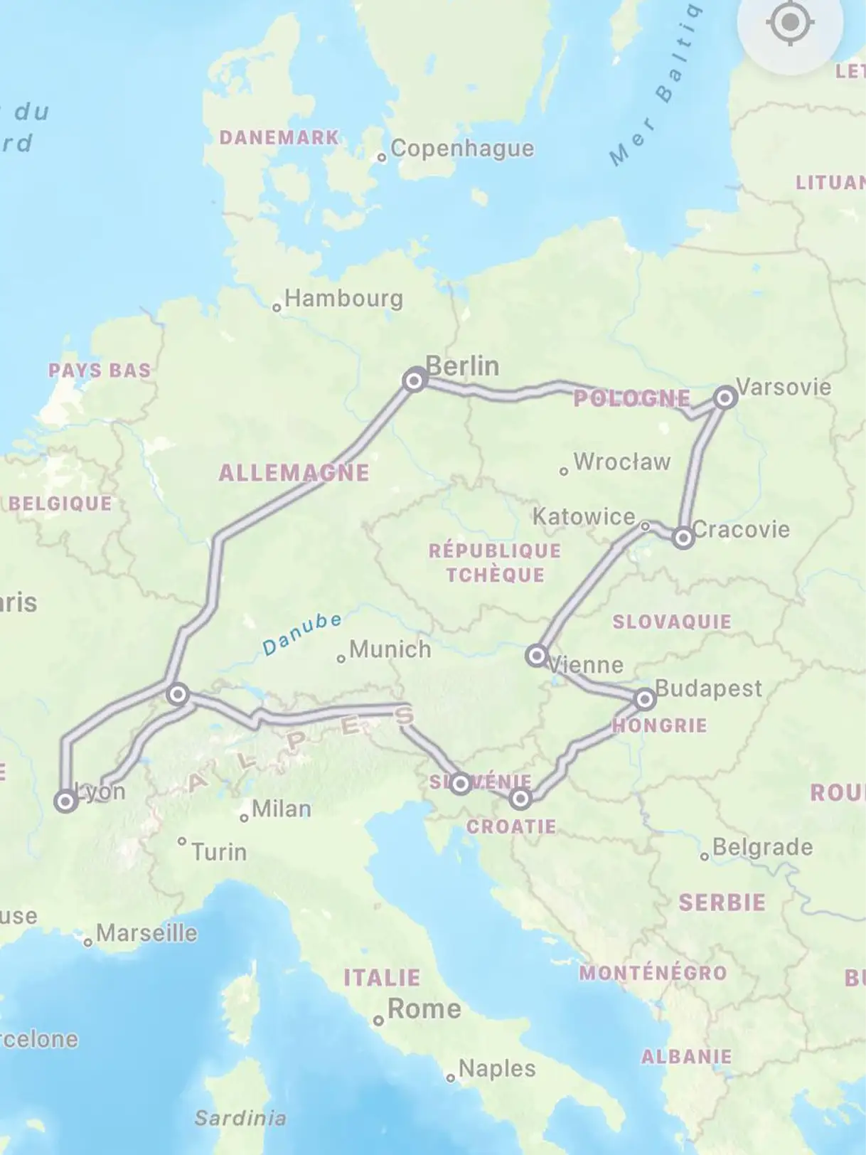 Préparer son itinéraire avec le Pass Interrail